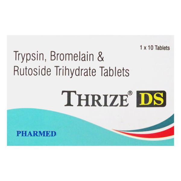 Thrize DS Tablet 10'S Price, Uses, Side effects, Substitutes | Netmeds