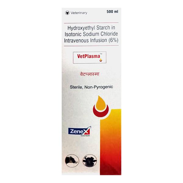Vetplasma (Vet) Infusion 500ml Price, Uses, Side effects | Netmeds