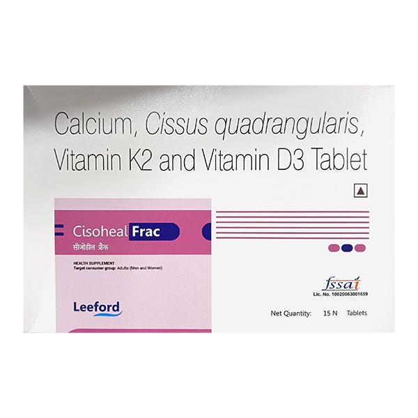 CISOHEAL FRAC Tablet 15's : Uses, Side Effects, Price | Netmeds