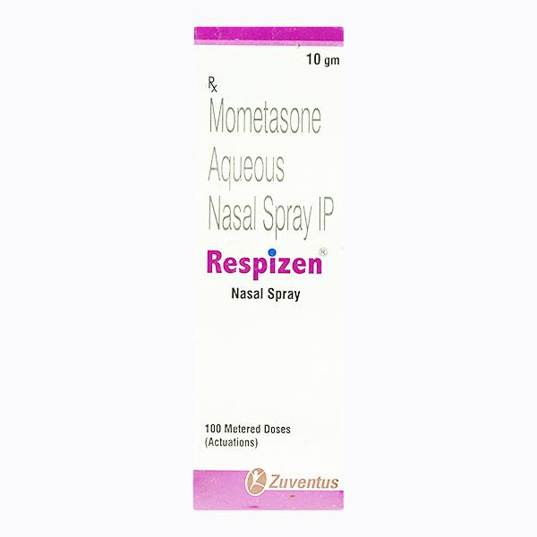 Respizen 50mcg Nasal Spray 10gm Price, Uses, Side effects, Substitutes ...