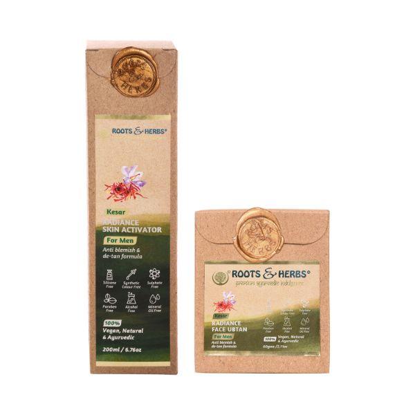 Buy Roots & Herbs Kesar Radiance Face Kit 260 gm Online at Best Price ...