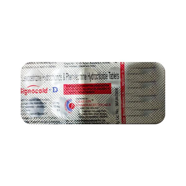 SIGNOCOLD D Tablet 10's Price, Uses, Side effects, Substitutes | Netmeds
