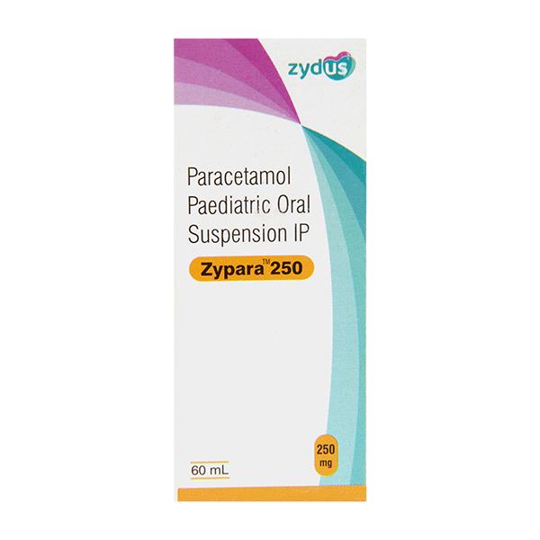 Buy ZYPARA 250 Oral Suspension 60ml Online | Netmeds