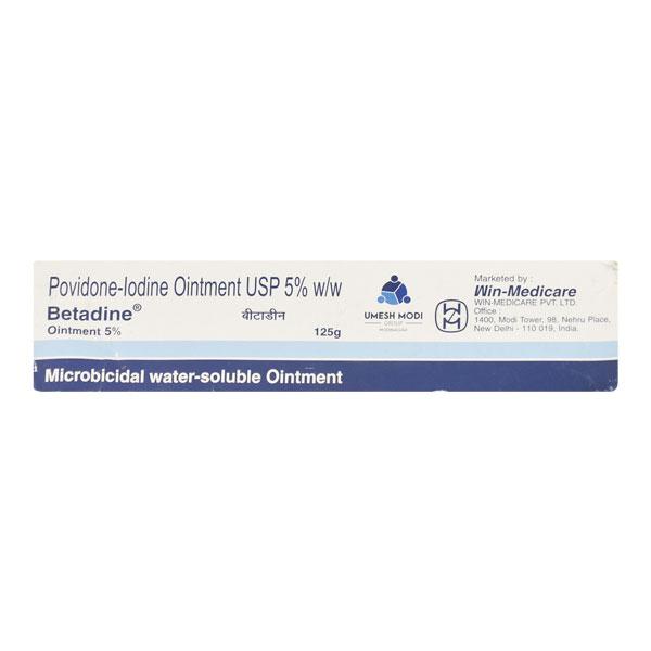 betadine ointment 125gm