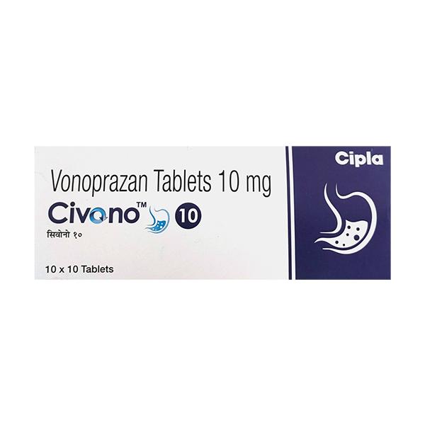 CIVONO 10 Tablet 10's Price, Uses, Side effects, Substitutes | Netmeds