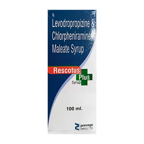 RESCOTUS PLUS Syrup 100ml Price, Uses, Side effects, Substitutes | Netmeds