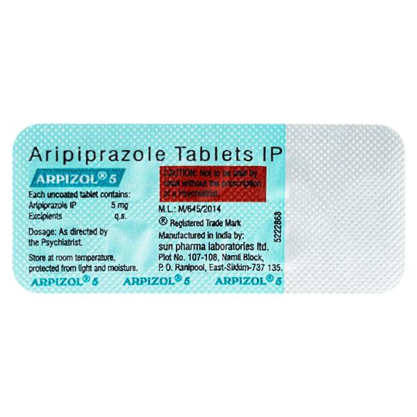 arpizol 5mg tablet