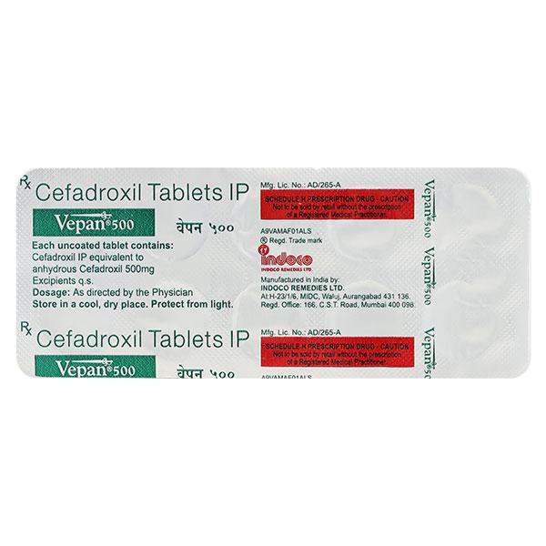 vepan 500mg tablet