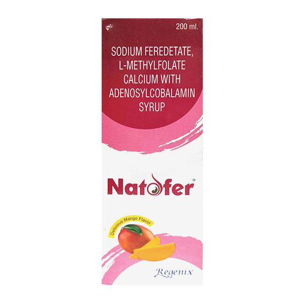 Buy NATOFER Syrup 200ml Online at Upto 25% OFF | Netmeds