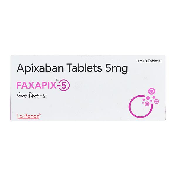 FAXAPIX 5 Tablet 10's Price, Uses, Side effects, Substitutes | Netmeds