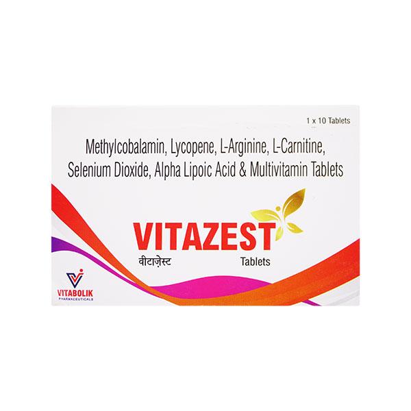 VITAZEST Tablet 10's Price, Uses, Side effects, Substitutes | Netmeds