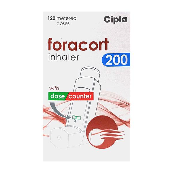 Foracort 200 with Dose Counter 120MD Inhaler 7.2g Price, Uses, Side ...