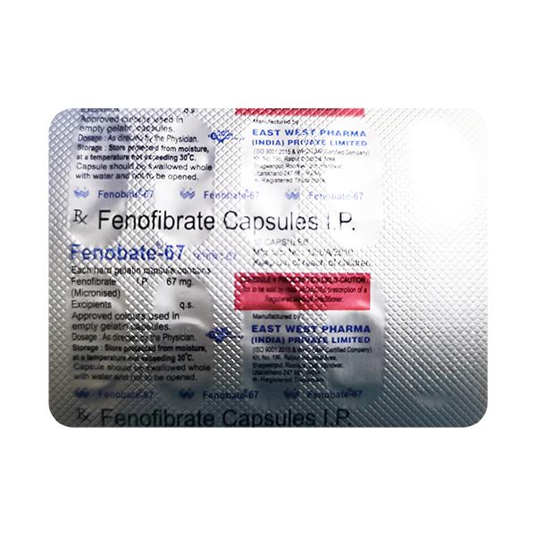fenobate 67mg capsules
