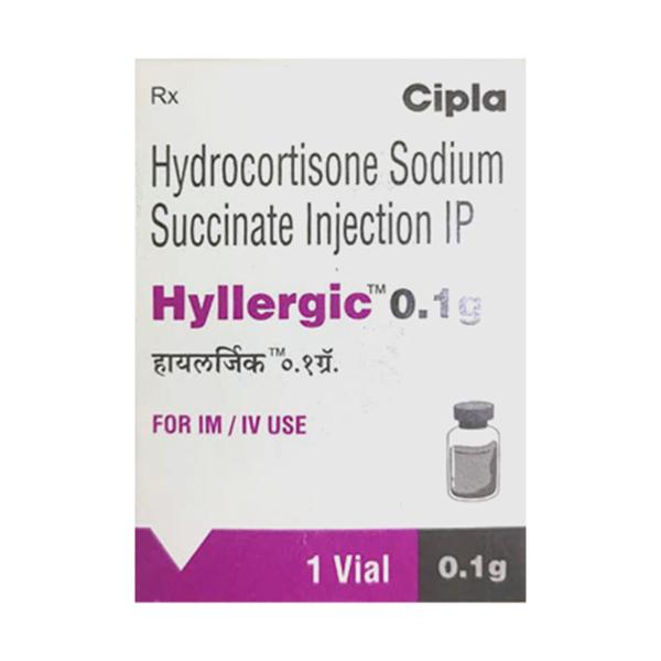 HYLLERGIC 0.1gm Injection 1's : Uses, Side Effects, Price | Netmeds