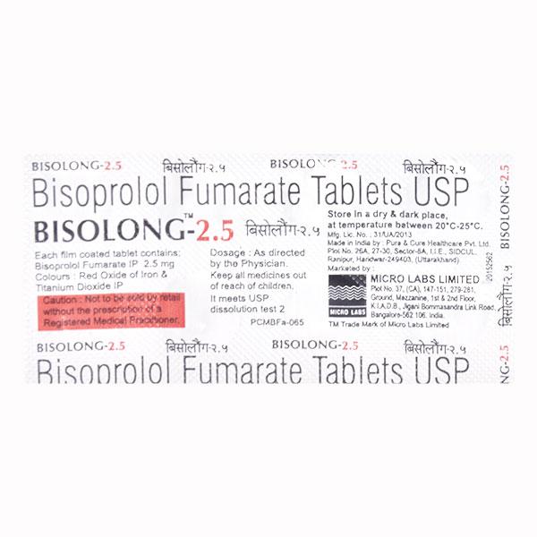 bisolong 2.5mg tablet