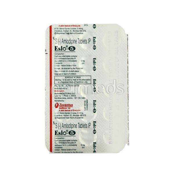 eslo 5mg tablet