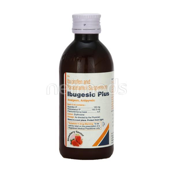 Ibugesic plus Strawberry Flavour Suspension 100ml Price, Uses, Side ...