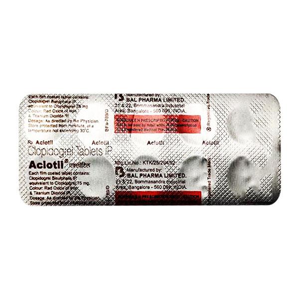 aclotil 75mg tablet