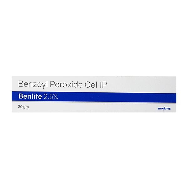 Buy BENLITE 2.5% Gel 20gm Online at Upto 25% OFF | Netmeds