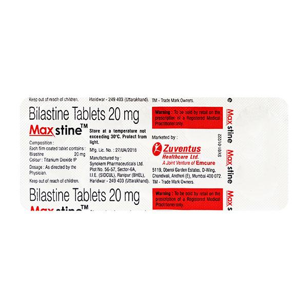 Buy MAXSTINE Tablet 10's Online at Upto 25% OFF | Netmeds
