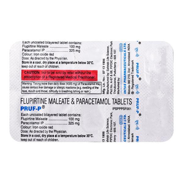 pruf p tablet