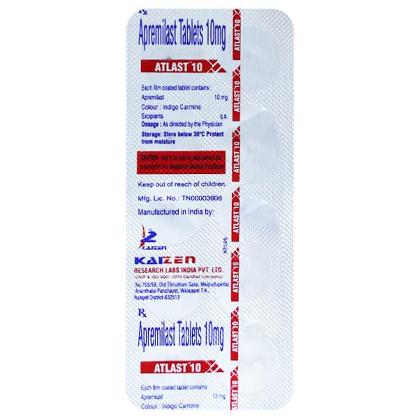 Buy ATLAST 10 Tablet 10's Online at Upto 25% OFF | Netmeds