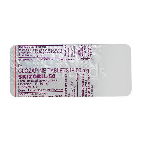 skizoril 50mg tablet
