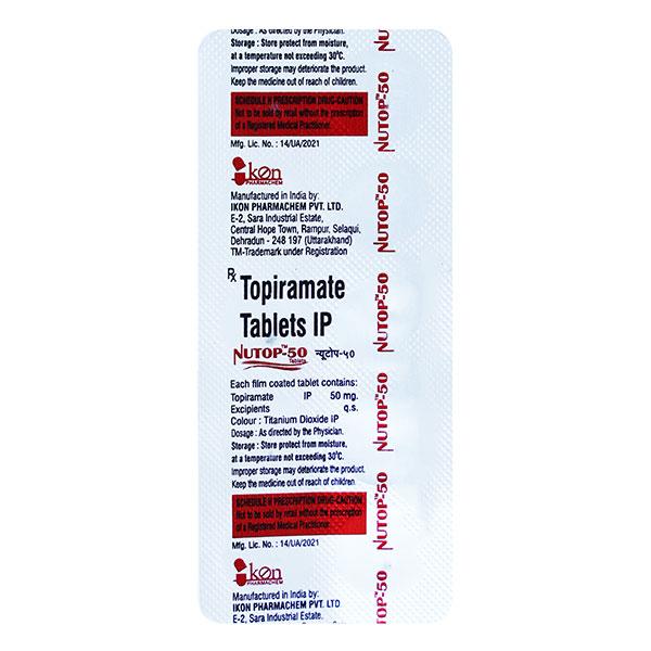 Buy NUTOP 50 Tablet 10's Online at Upto 25% OFF | Netmeds
