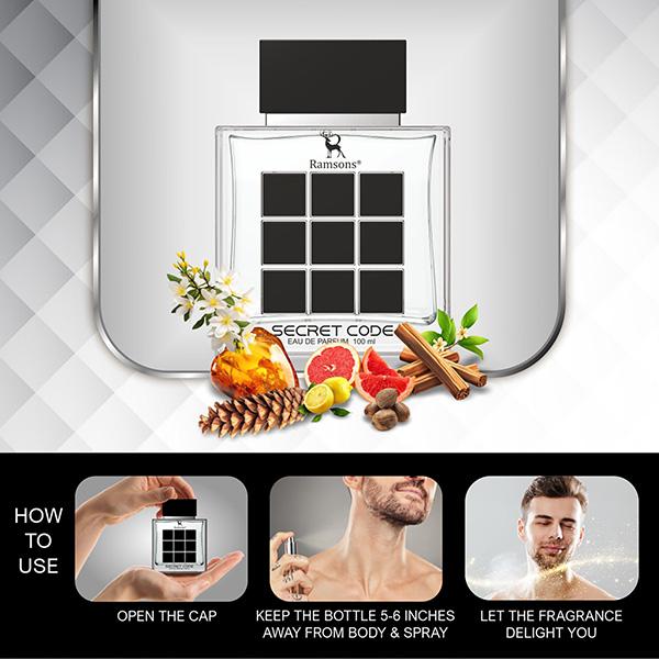 Buy Ramsons Secret Code 100 ml Online at Discounted Price | Netmeds