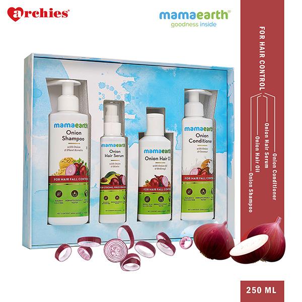 Buy Mama earth Anti Hairfall Regimen Kit Online at Discounted