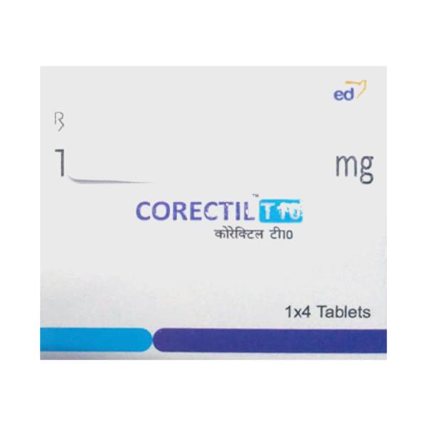 CORECTIL T 10 Tablet 4's Price, Uses, Side effects, Substitutes | Netmeds