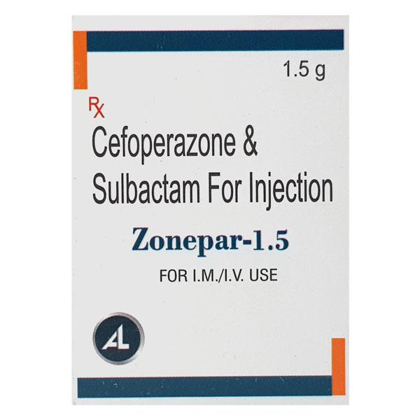 ZONEPAR 1.5gm Injection 1's Price, Uses, Side effects, Substitutes ...