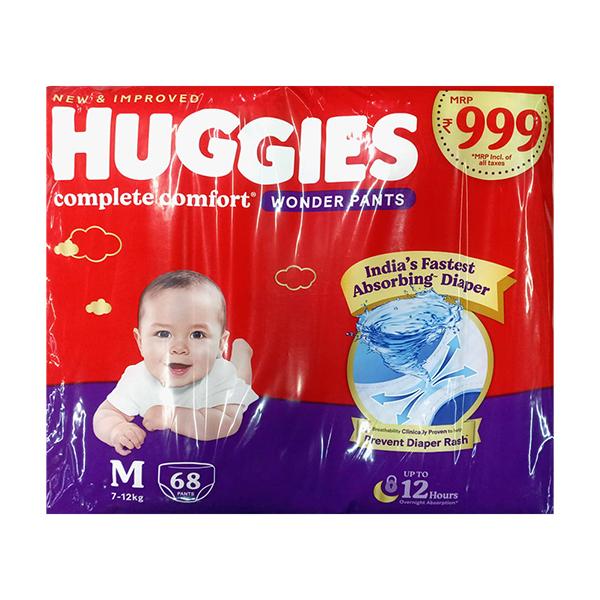 Huggies Complete Comfort Wonder Diaper Pants (M) 68's
