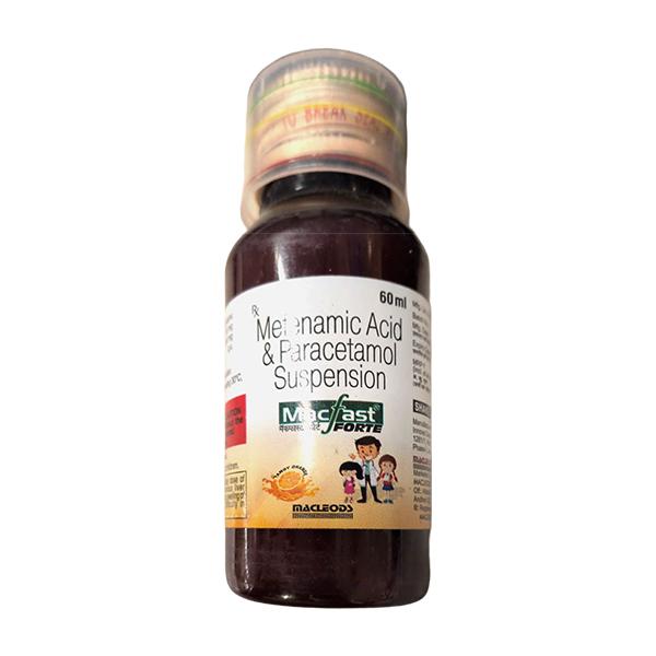 Macfast Forte Tangy Orange Flavour Suspension 60ml Price, Uses, Side ...