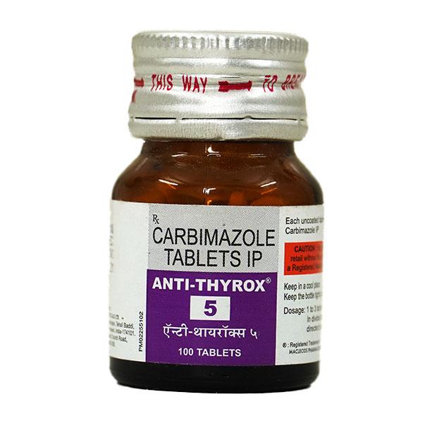 anti thyrox 5mg tablets