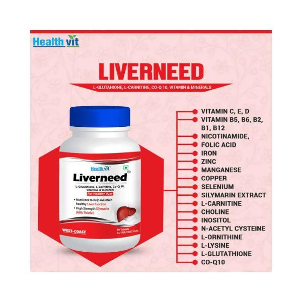 Buy Healthvit L-Glutathione Reduced 250mg Skin Whitening  Supplement-Capsules 60's Online at Best Price - Herbal Supplement