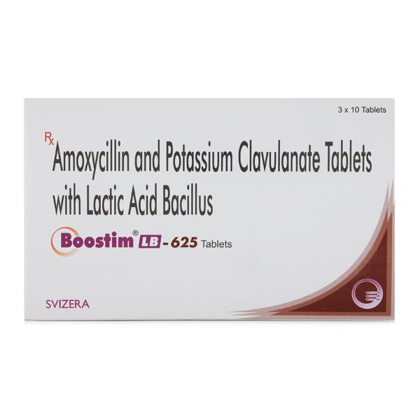 BOOSTIM LB 625mg Tablet 10's Price, Uses, Side effects, Substitutes ...