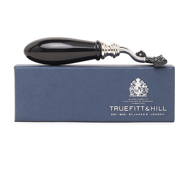 Buy Truefitt and Hill Faux Ebony Mach 3 Shaving Razor Chrome Regency ...