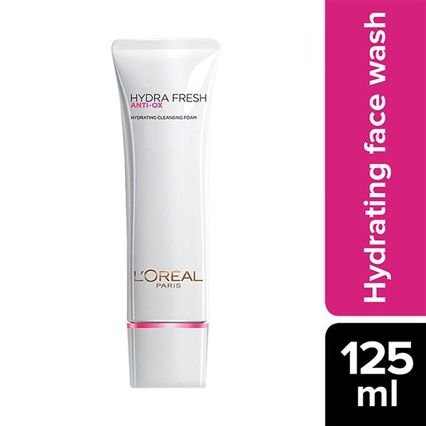 Buy L'Oreal Paris Hydrafresh Anti-Ox Grape Seed Creamy Foam 125 ml ...
