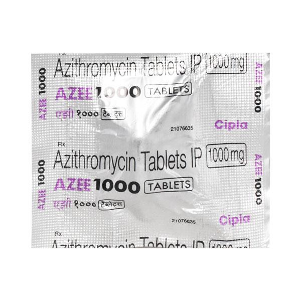 Azee 1gm Tablet 1's Price, Uses, Side effects, Substitutes | Netmeds