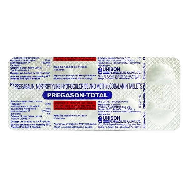 Buy PREGASON TOTAL Tablet 10's Online at Upto 25% OFF | Netmeds