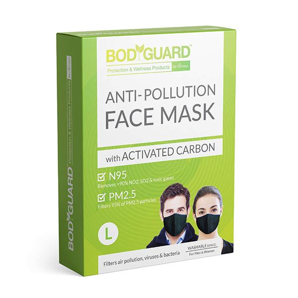 Buy BodyGuard N95 + PM2.5 Anti Pollution Face Mask with Activated ...