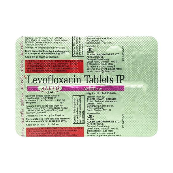 Alevo 250mg Tablet 10'S Price, Uses, Side effects, Substitutes | Netmeds