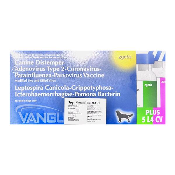 VANGUARD PLUS 5L4 CV (VET) Vaccine 1's Price, Uses, Side effects ...