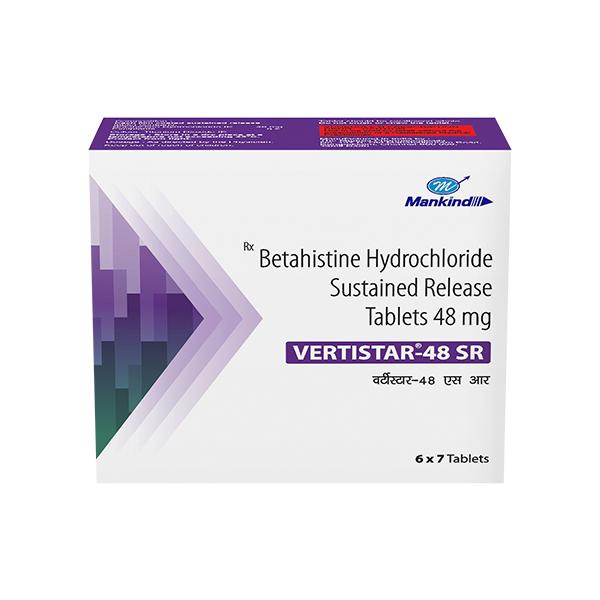 Vertistar 48 SR Tablet 7's Price, Uses, Side effects 
