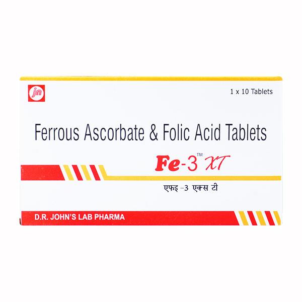 FE 3 XT Tablet 10'S Price, Uses, Side effects, Substitutes | Netmeds