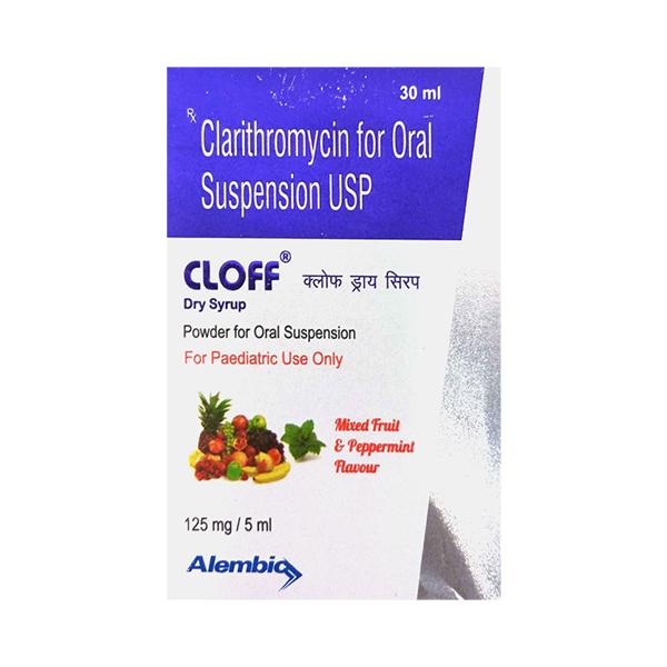 Cloff 125mg Dry Syrup 30ml - Price, Uses, Side Effects | Netmeds