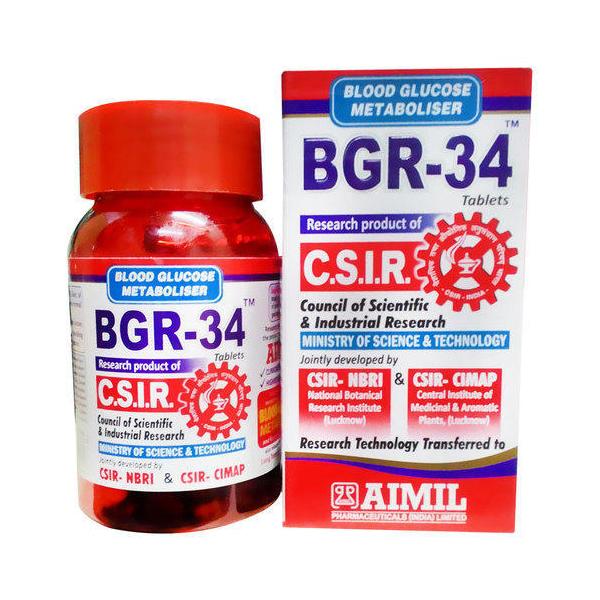 BGR 34 Tablet 30's - Buy Medicines online at Best Price from Netmeds.com