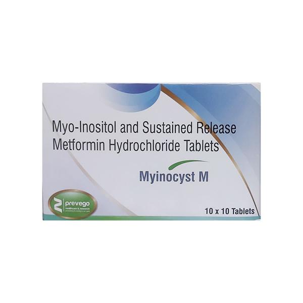 Buy MYINOCYST M Tablet 10's Online at Upto 25% OFF | Netmeds