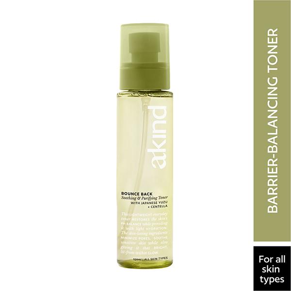 Buy Akind Bounce Back Soothing and Purifying Toner 150 ml Online at ...